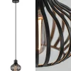 kleine_hanglamp_onion_mat_1.webp Sale Straluma Kleine hanglamp onion mat zwart