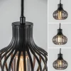 kleine_hanglamp_onion_mat_3.webp Sale Straluma Kleine hanglamp onion mat zwart