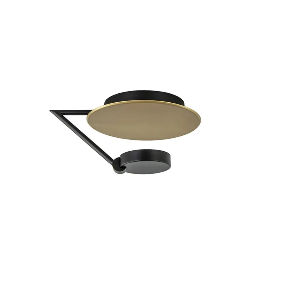 kleine_led_plafondlamp_zw_0-1.webp Flash Sale Straluma Kleine LED plafondlamp zwart met goud