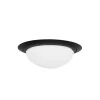 kleine_led_plafondlamp_zw_0.webp Best Sale Straluma Kleine LED plafondlamp zwart met wit glas IP44