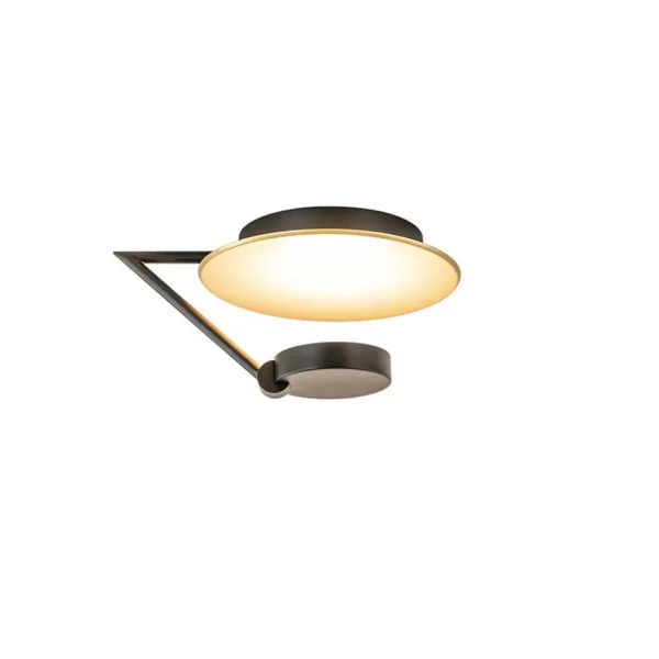 kleine_led_plafondlamp_zw_1-1.webp Flash Sale Straluma Kleine LED plafondlamp zwart met goud