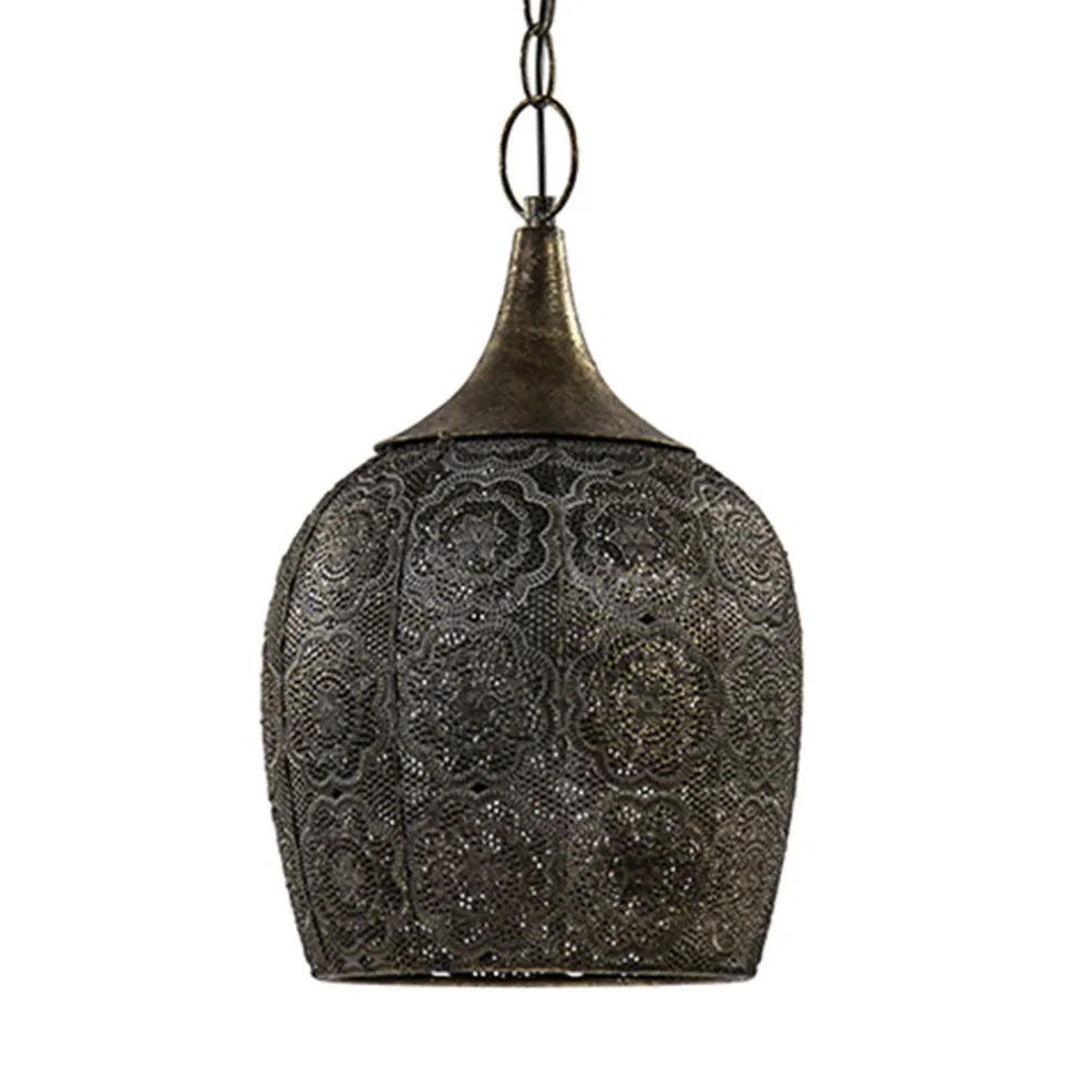 kleine_oosterse_hanglamp__0.webp Outlet Straluma Kleine oosterse hanglamp Kadiri brons