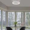 Outlet Straluma Kleine plafondventilator wit inclusief LED