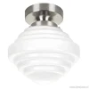 kleine_plafonnire_staal_m_3.webp Cheap Straluma Kleine plafonnière staal met wit glas