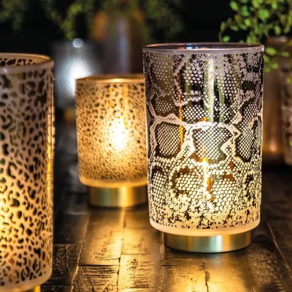 Store Straluma Kleine tafellamp Snake Light and Living grijs met goud