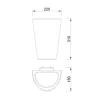 kunststof_buitenlamp_wit__3.webp Cheap Straluma Kunststof buitenlamp wit IP54