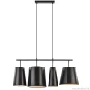 l_hanglamp_met_zwarte_kap_1.webp Online Straluma 4-L Hanglamp met zwarte kappen