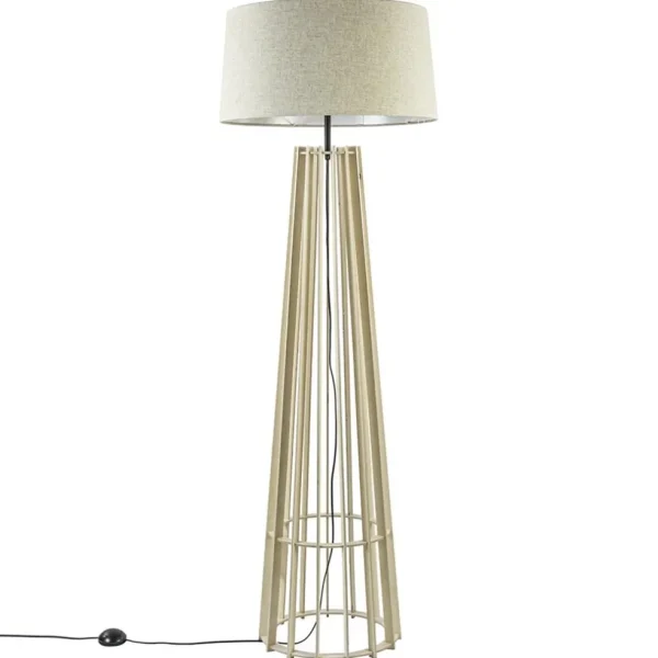 lampenkap_beige_bridge_li_3.webp Fashion Straluma Lampenkap beige bridge linnenlook 55 cm