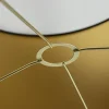 lampenkap_zwartgoud_cilin_2.webp Store Straluma Lampenkap zwart/goud cilinder met gouden binnenzijde, hoogte 20cm, Ø 35cm, warm omgeslagen