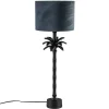 New Straluma L&L lampvoet Armata mat zwarte palmboom