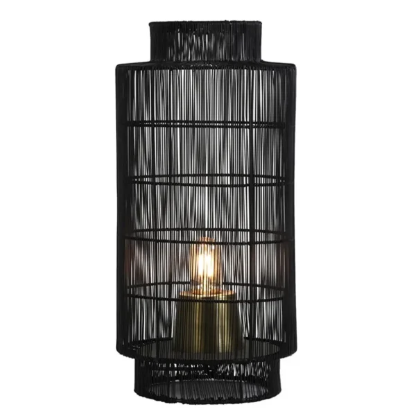 lampl_tafellamp_gruaro_zw_1.webp Outlet Straluma L&L tafellamp Gruaro zwart draad
