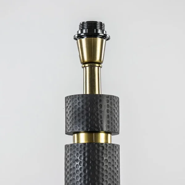 lampvoet_azoyu_zwartbrons_1.webp Shop Straluma Lampvoet Azoyu zwart/brons exclusief kap