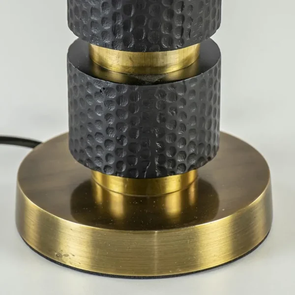 lampvoet_azoyu_zwartbrons_2.webp Shop Straluma Lampvoet Azoyu zwart/brons exclusief kap