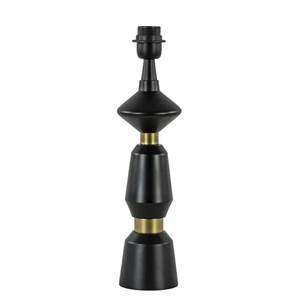 lampvoet_ilvar_zwartmat_g_0.webp Fashion Straluma Lampvoet Ilvar zwart/mat goud z/kap