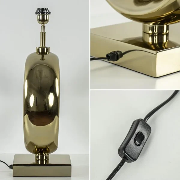 lampvoet_light_gold_gloss_3.webp Sale Straluma Lampvoet light gold glossy metaal