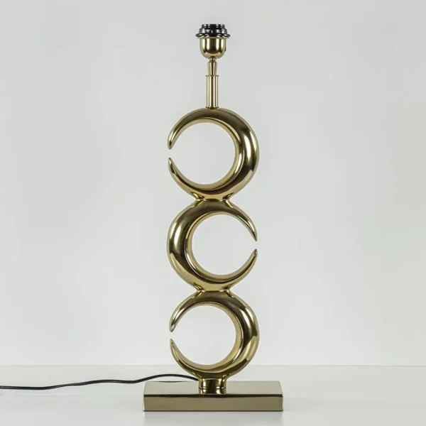 lampvoet_maan_light_gold__1.webp Discount Straluma Lampvoet Maan light gold glossy metaal