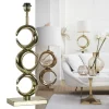 lampvoet_maan_light_gold__4.webp Discount Straluma Lampvoet Maan light gold glossy metaal