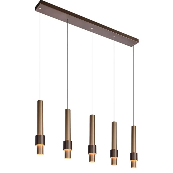 landelijke_lichts_led_han_1.webp Store Straluma Landelijke 5-lichts LED hanglamp cilinders bruin