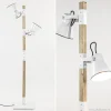 landelijke_lichts_vloerla_1.webp Discount Straluma Landelijke 2-lichts vloerlamp hout met witte kappen