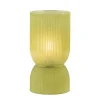 Flash Sale Straluma Landelijke Light and Living tafellamp olijfgroen op batterijen Phoebe