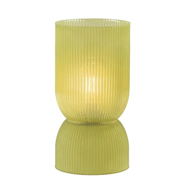 Flash Sale Straluma Landelijke Light and Living tafellamp olijfgroen op batterijen Phoebe