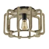 landelijke_plafondlamp_ru_0.webp Online Straluma Landelijke plafondlamp ruw hout mat zwart