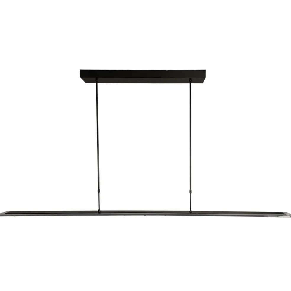 langwerpige_led_hanglamp__0.webp Clearance Straluma Langwerpige LED hanglamp zwart met smoke glas 170 cm