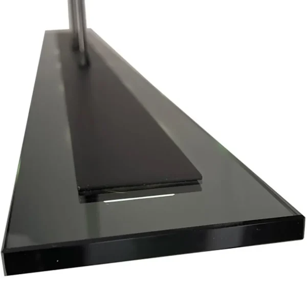 langwerpige_led_hanglamp__3.webp Clearance Straluma Langwerpige LED hanglamp zwart met smoke glas 170 cm