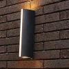 langwerpige_zwarte_buiten_3.webp Store Straluma Langwerpige zwarte buitenlamp up+down en front