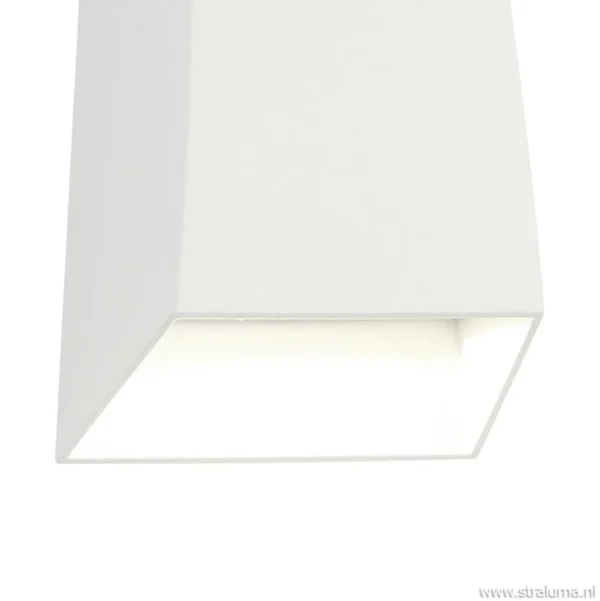 led_buitenlamp_updown_wit_1.webp Store Straluma LED buitenlamp up+down wit aluminium IP54