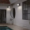 Hot Straluma LED buitenlamp zwart met draaibare kap