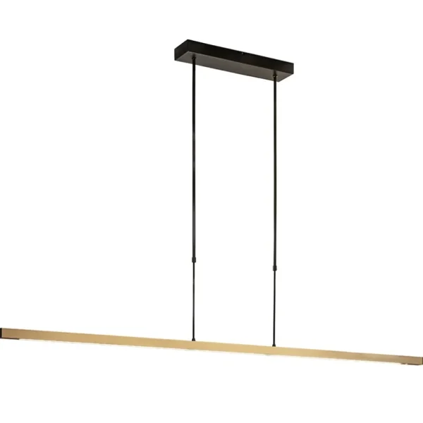 led_hanglamp_aluminium_ma_1.webp Flash Sale Straluma LED hanglamp aluminium mat zwart met mat goud dimbaar