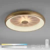 Best Sale Straluma LED plafondlamp goud met kristaleffect