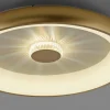 Best Sale Straluma LED plafondlamp goud met kristaleffect