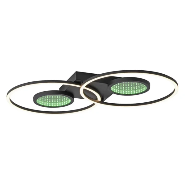 led_plafondlamp_zwart_rin_0.webp Store Straluma LED plafondlamp zwart ringen met RGB en memory