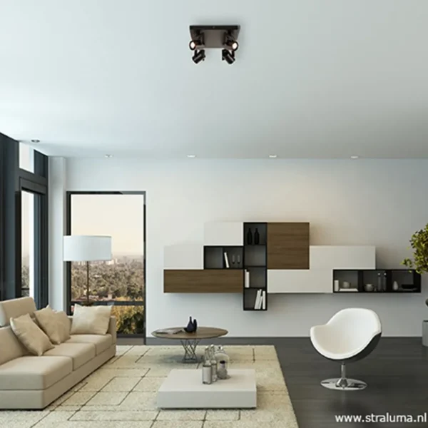 led_plafondspot_vierkant__4.webp Clearance Straluma LED plafondspot vierkant mat zwart