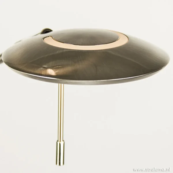 led_staande_lampuplighter_1.webp Sale Straluma LED staande lamp-uplighter staal-dimbaar