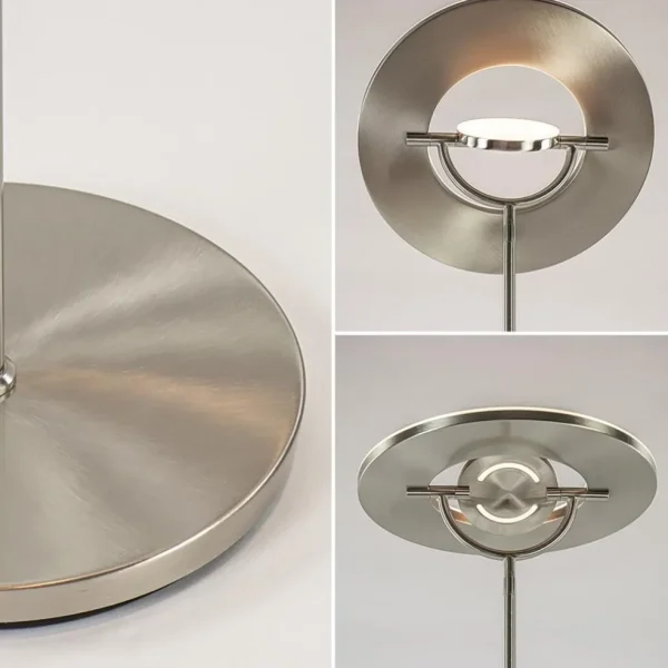 Best Sale Straluma LED vloerlamp staal met uplighter en leeslamp