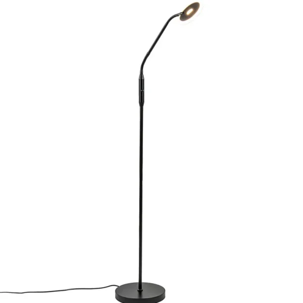 led_vloerleeslamp_mat_zwa_1.webp Best Straluma LED vloer/leeslamp mat zwart metaal verstelbaar