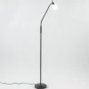 Clearance Straluma LED vloer/leeslamp Touchy verstelbaar zwart