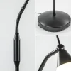 Clearance Straluma LED vloer/leeslamp Touchy verstelbaar zwart