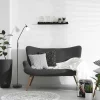 Clearance Straluma LED vloer/leeslamp Touchy verstelbaar zwart