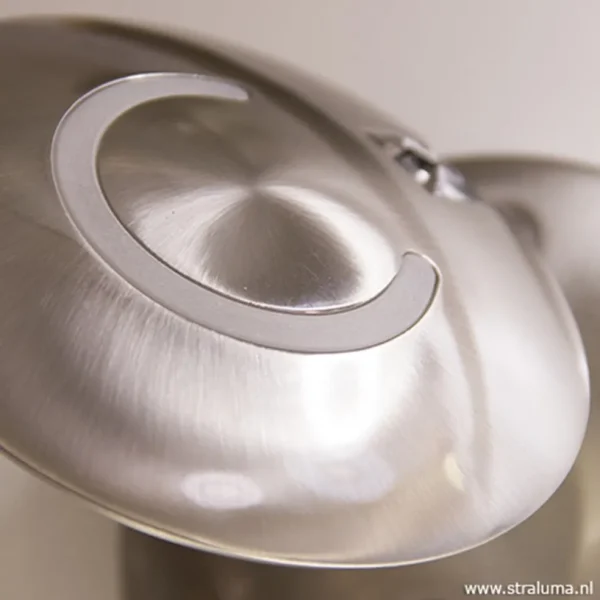 led_wandlamp_staal_met_di_2.webp Fashion Straluma LED wandlamp staal met dimmer