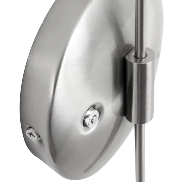 New Straluma LED wandlamp staal met glas inclusief snoer