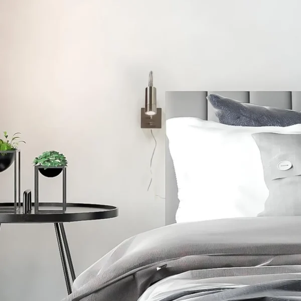 led_wandlampbedlamp_flexi_4.webp Discount Straluma LED wandlamp/bedlamp flexibel staal