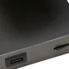 Sale Straluma LED wandspot zwart staal met USB aansluiting