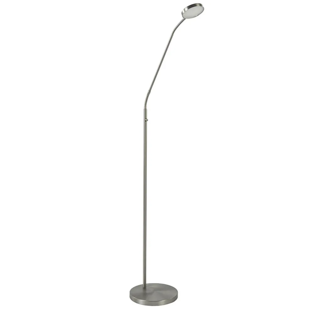 Outlet Straluma Leeslamp Denia Flex nikkel dim-to-warm