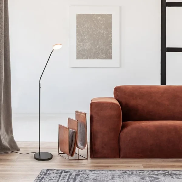 leeslamp_denia_flex_zwart_4.webp New Straluma Leeslamp Denia Flex zwart dim-to-warm