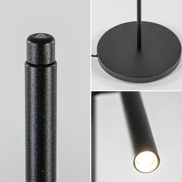 Best Straluma Leeslamp Flute 1l zwart dim-to-warm