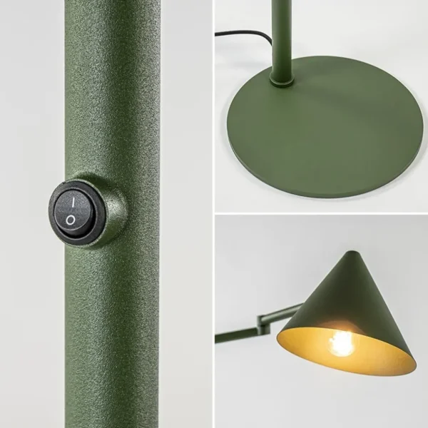 New Straluma Leeslamp Marvis vintage groen
